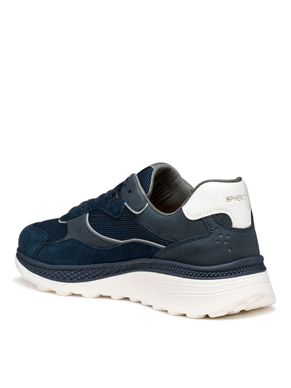 Geox Spherica Actif X1, sneakers blu da uomo comode e sportive