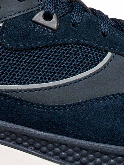 Geox Spherica Actif X1, sneakers blu da uomo comode e sportive