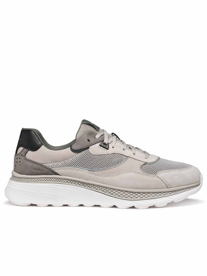 Sneakers Spherica Actif grigie da uomo Geox per un comfort quotidiano