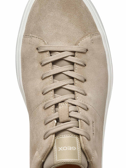 Sneakers Baltmoore beige da uomo di Geox per un comfort casual