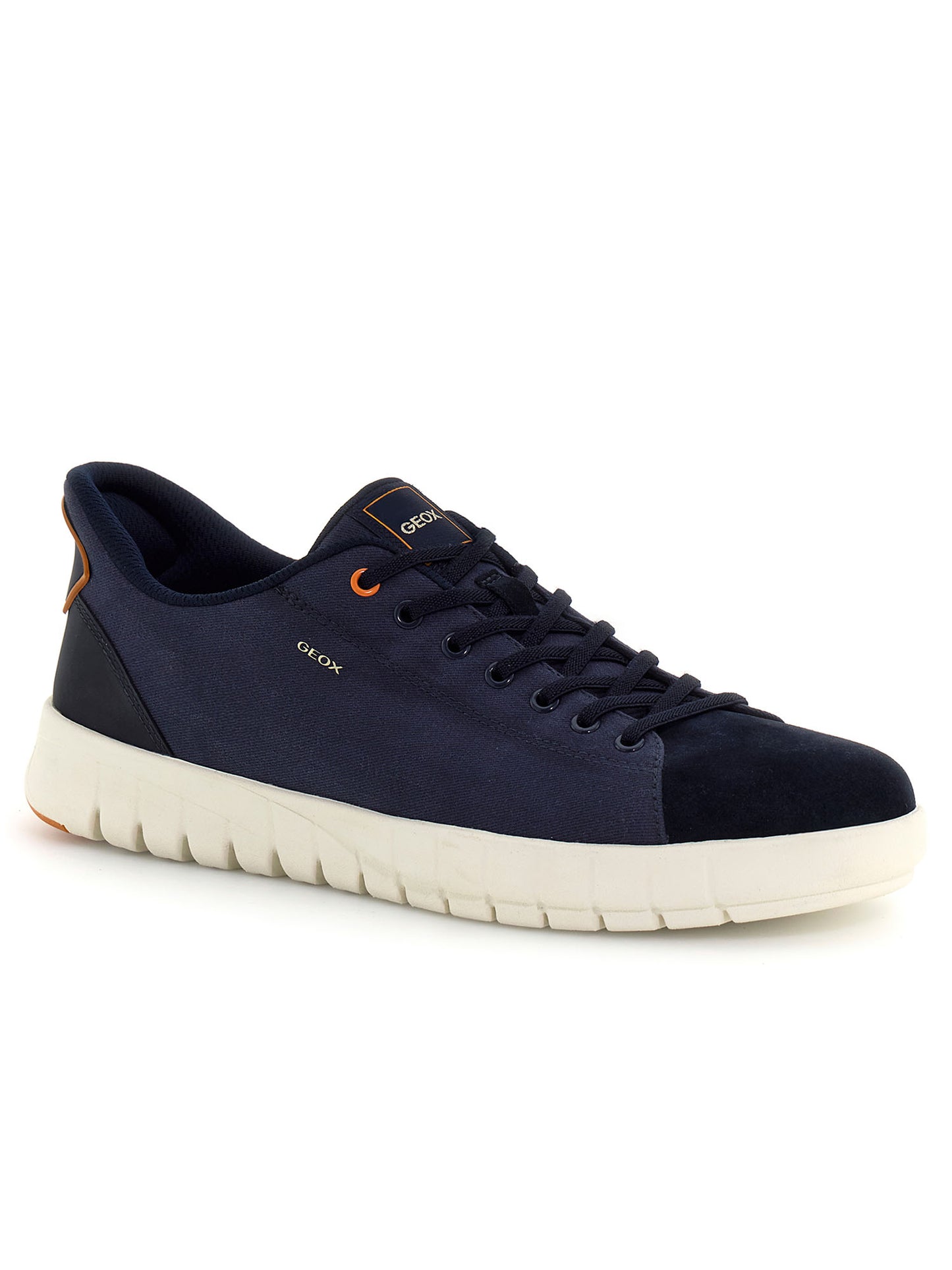 Geox Flextride Plus, sneakers blu da uomo con calzata comoda