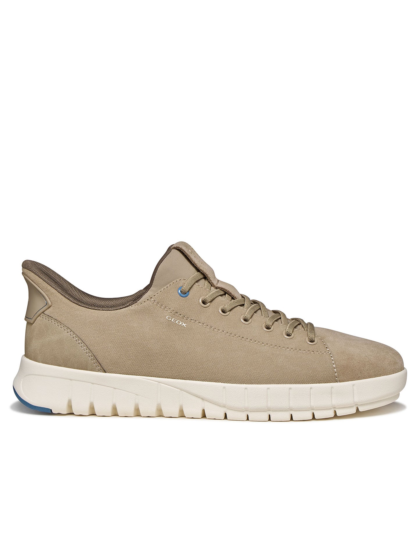 Geox Flextride Plus, sneakers beige da uomo comode e leggere