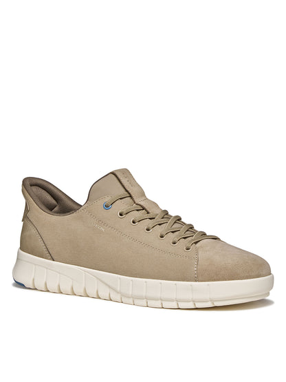 Geox Flextride Plus, sneakers beige da uomo comode e leggere