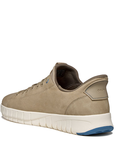 Geox Flextride Plus, sneakers beige da uomo comode e leggere