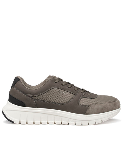 Geox Flextride R, sneakers casual da uomo in fango