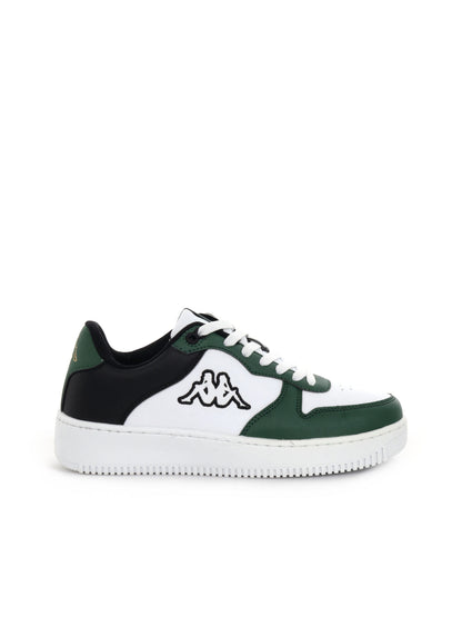 SNEAKERS LOGO MASERTA KAPPA UOMO BIANCO-VERDE