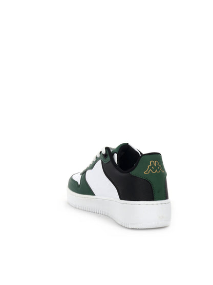 SNEAKERS LOGO MASERTA KAPPA UOMO BIANCO-VERDE