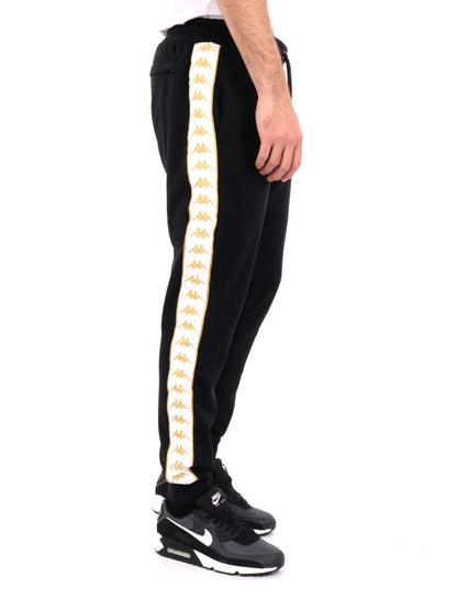 PANTALONE BANDA ALANZ KAPPA UOMO NERO