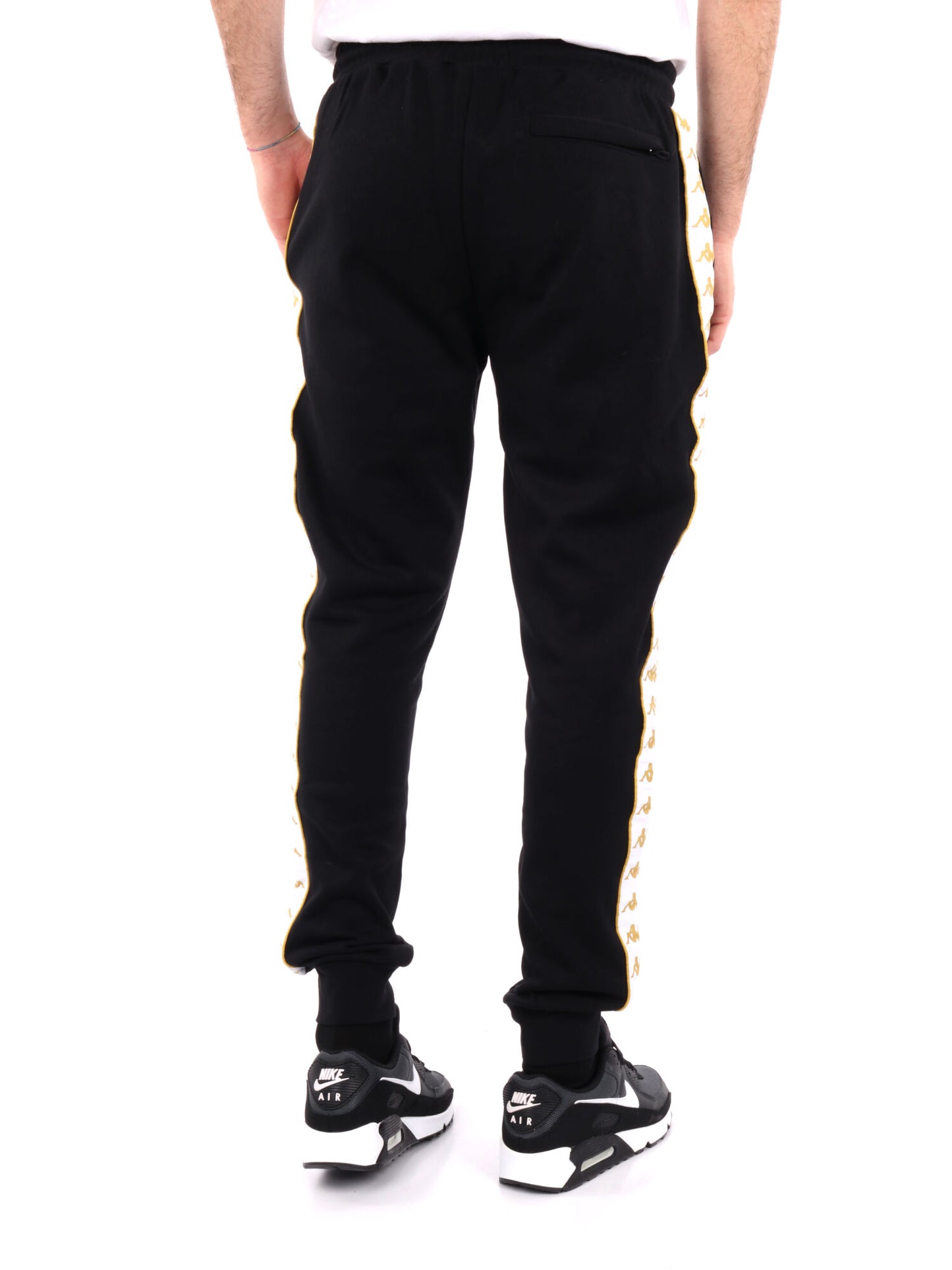 PANTALONE BANDA ALANZ KAPPA UOMO NERO