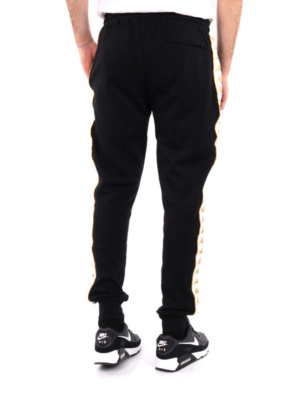 PANTALONE BANDA ALANZ KAPPA UOMO NERO