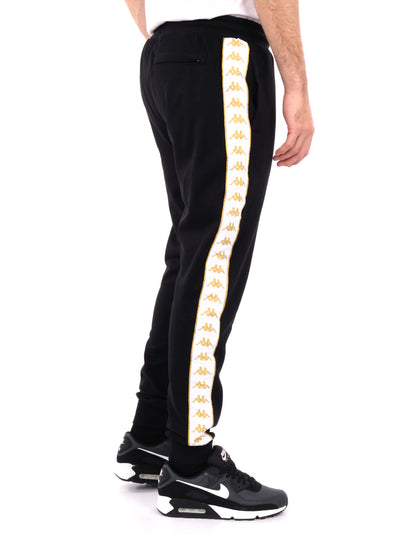 PANTALONE BANDA ALANZ KAPPA UOMO NERO