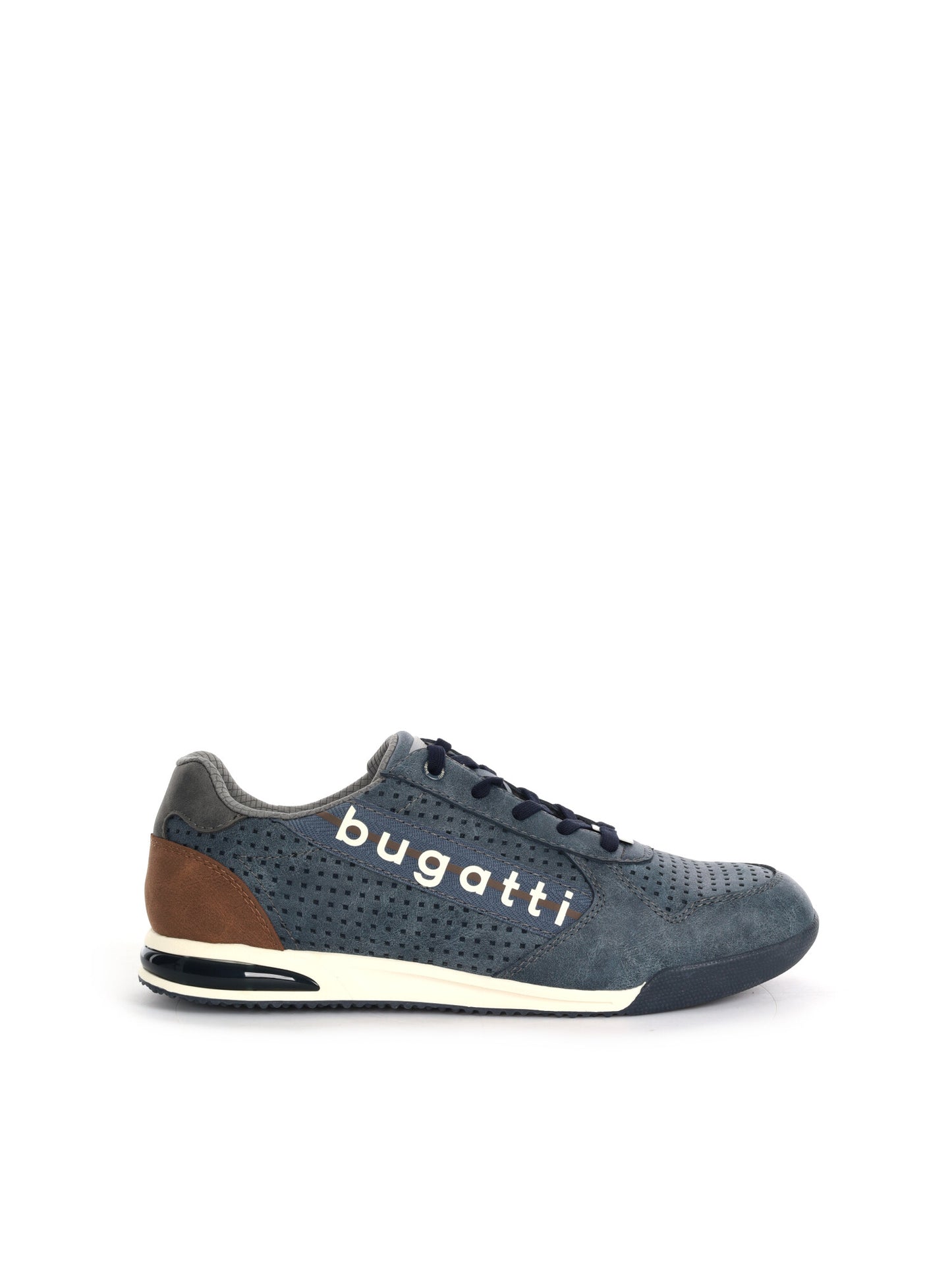 Sneakers Bugatti Trevor da uomo blu in tessuto casual