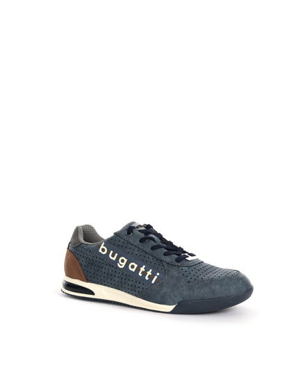 Sneakers Bugatti Trevor da uomo blu in tessuto casual