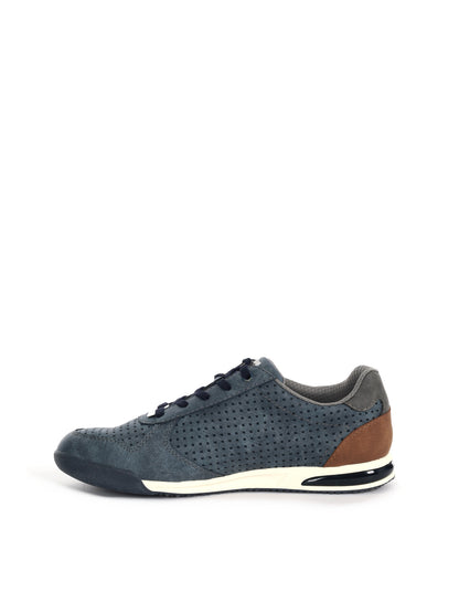 Sneakers Bugatti Trevor da uomo blu in tessuto casual