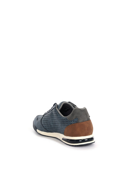 Sneakers Bugatti Trevor da uomo blu in tessuto casual