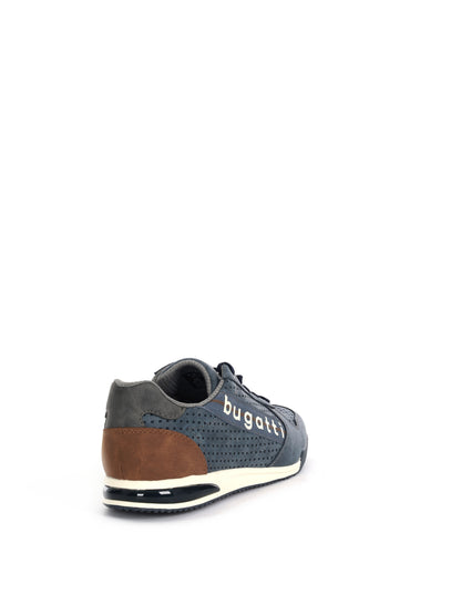 Sneakers Bugatti Trevor da uomo blu in tessuto casual