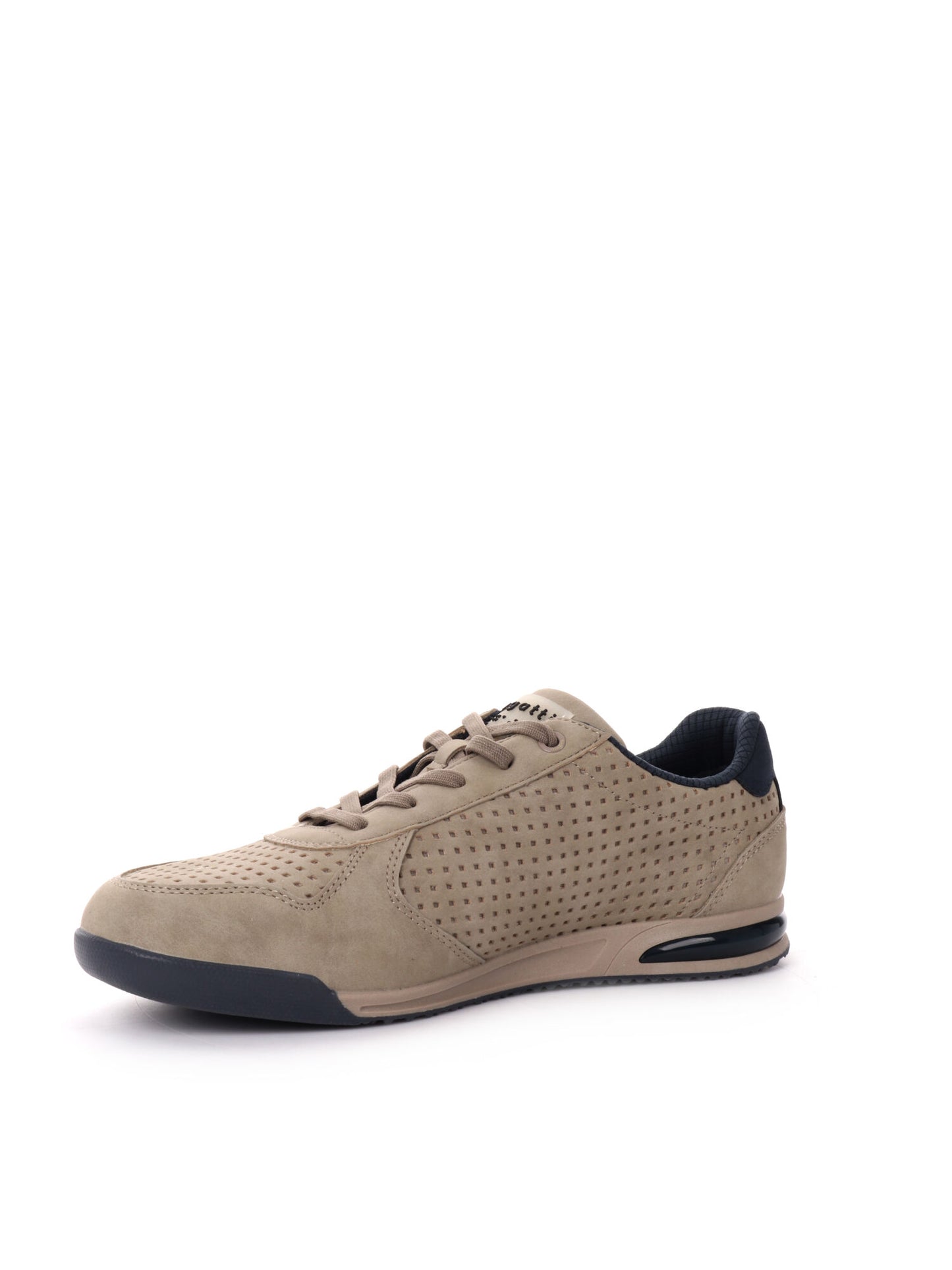 Sneakers Bugatti da uomo beige con chiusura stringata