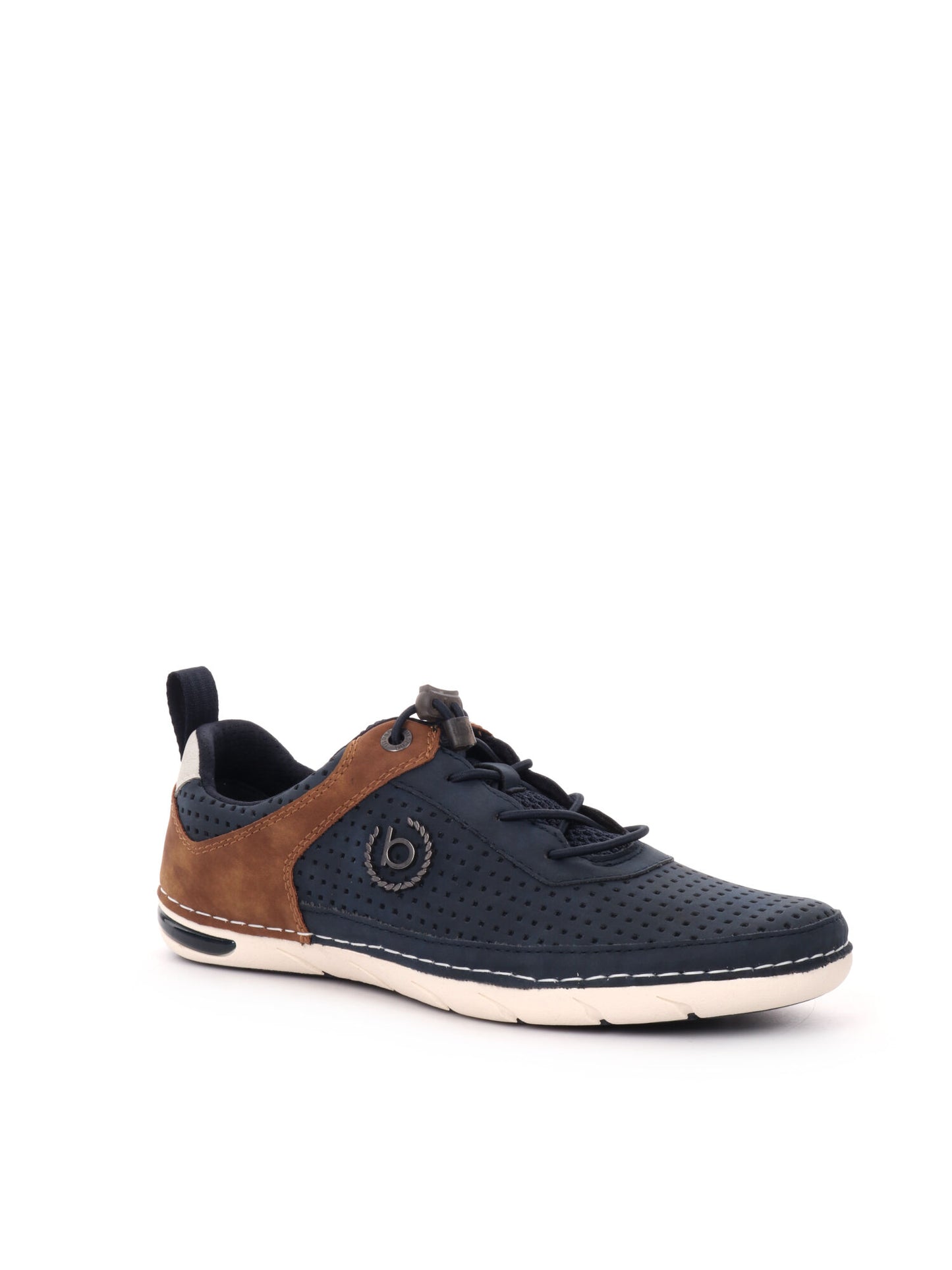 Bugatti Glenans, sneakers uomo blu eleganti e leggere