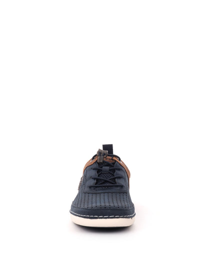 Bugatti Glenans, sneakers uomo blu eleganti e leggere