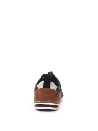 Bugatti Glenans, sneakers uomo blu eleganti e leggere
