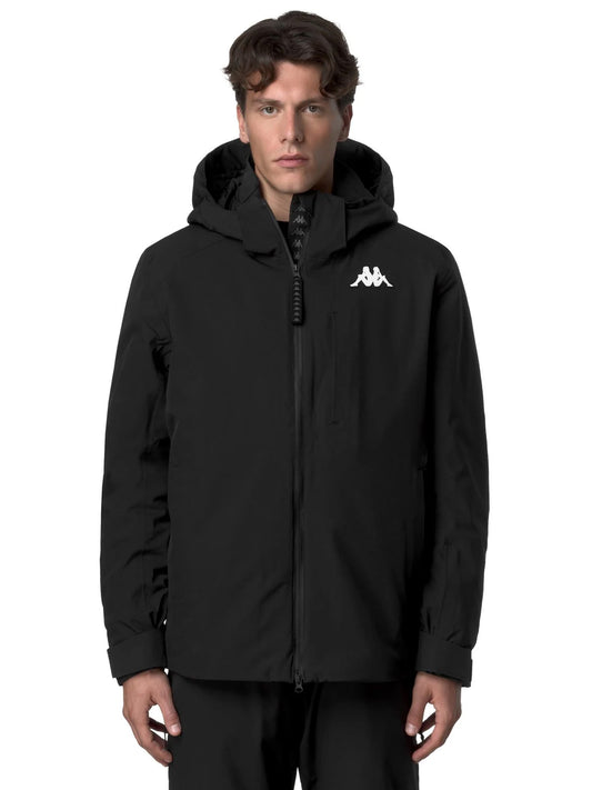 GIACCA SCI IMPERMEABILE KAPPA DA UOMO NERO