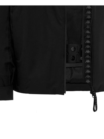 GIACCA SCI IMPERMEABILE KAPPA DA UOMO NERO