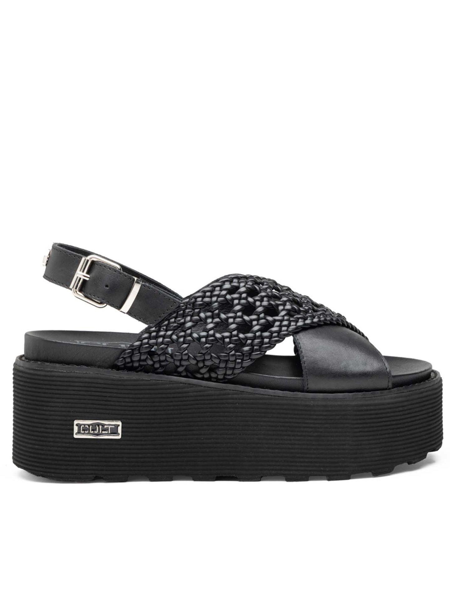 Cult Sandali Nancy di da donna neri con suola platform