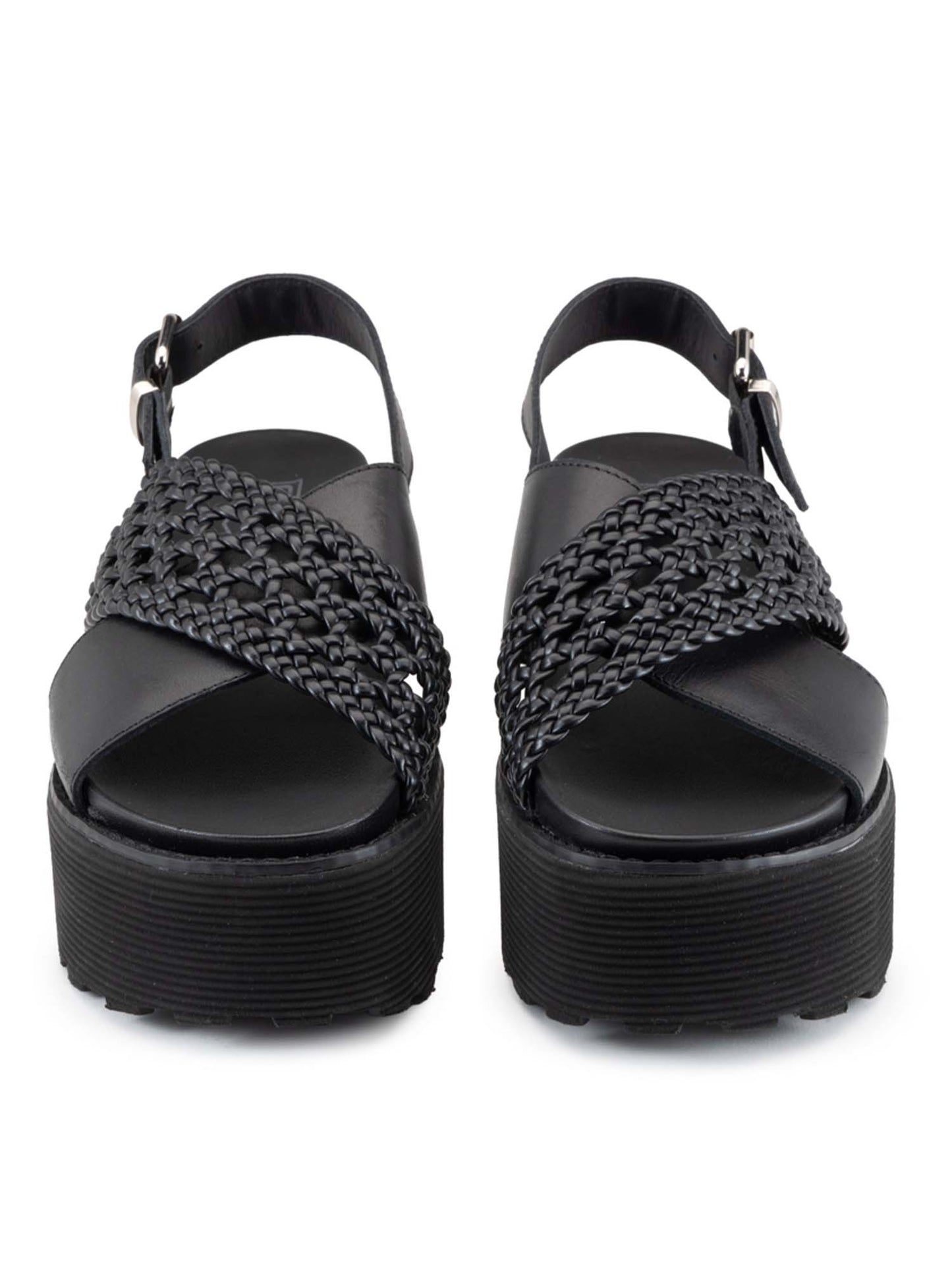 Cult Sandali Nancy di da donna neri con suola platform