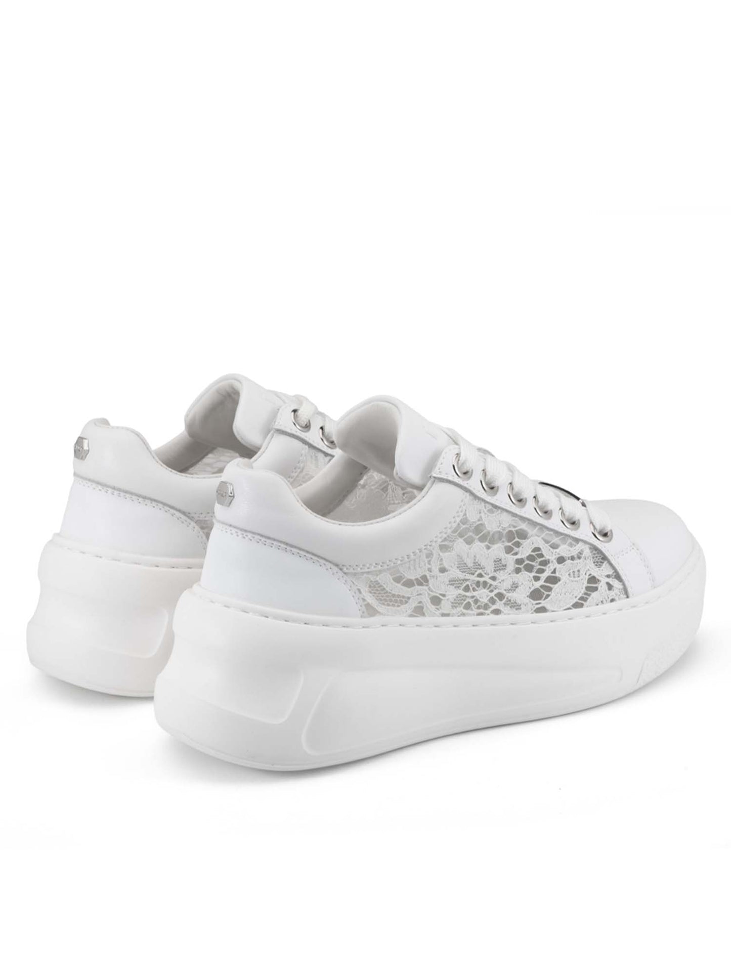 Cult Sneakers Nirvana da donna in bianco dal design moderno e versatile