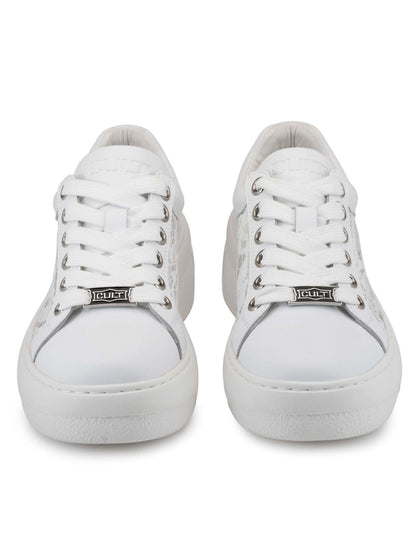 Cult Sneakers Nirvana da donna in bianco dal design moderno e versatile
