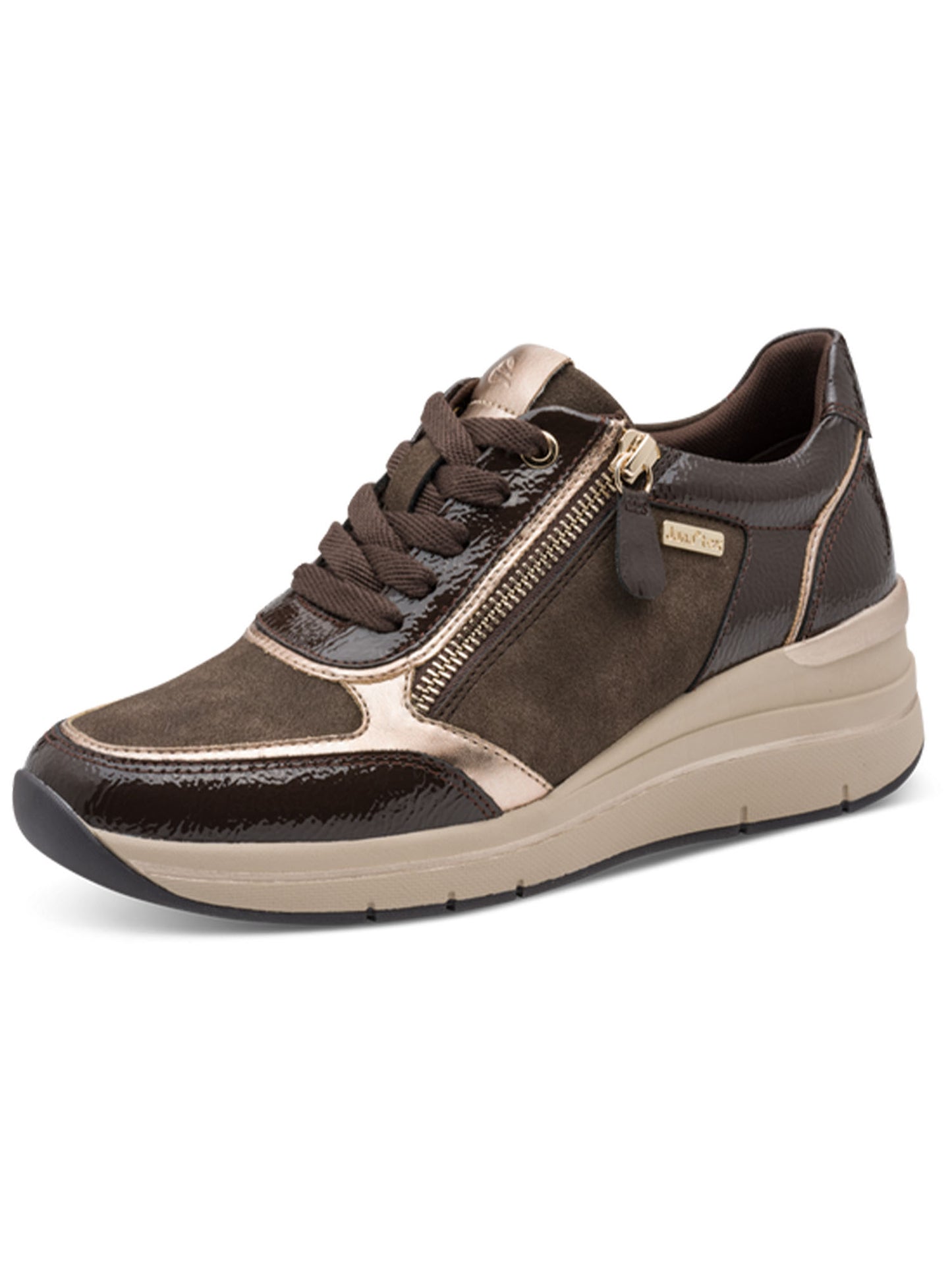 Jana 23789, sneakers da donna marroni