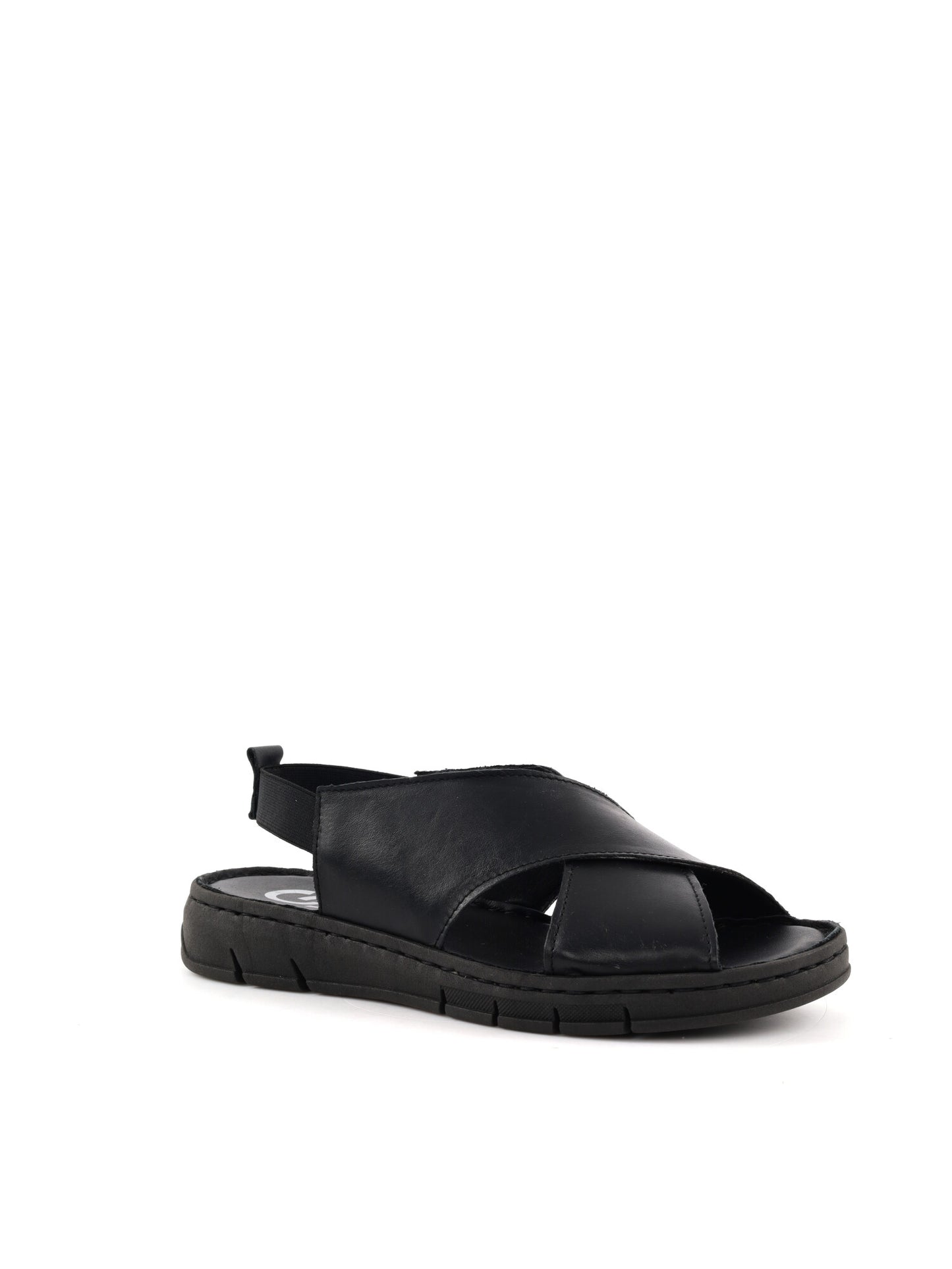 Shoelab sandalo donna nero, eleganza e comfort per la primavera-estate