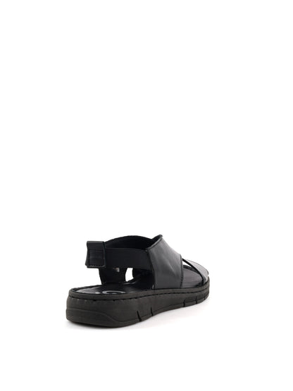 Shoelab sandalo donna nero, eleganza e comfort per la primavera-estate