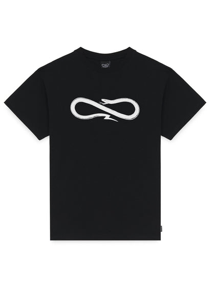 T-SHIRT LOGO PROPAGANDA DA UOMO NERO