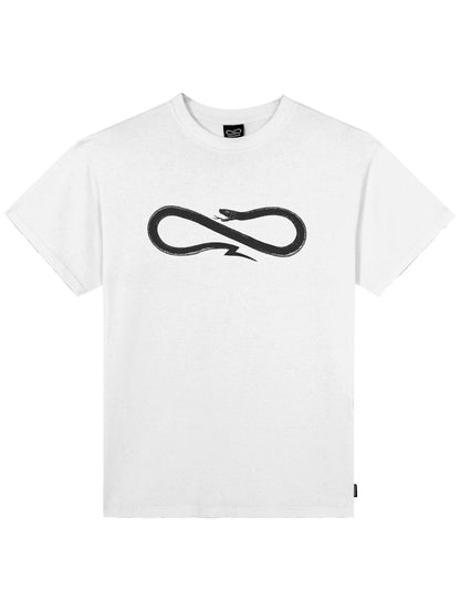 T-SHIRT LOGO PROPAGANDA DA UOMO BIANCO