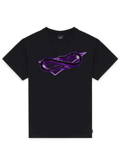 T-SHIRT LOGO PROPAGANDA DA UOMO NERO