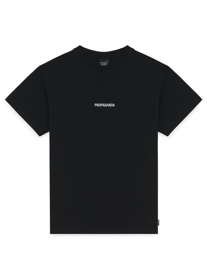 T-SHIRT RIBS PROPAGANDA DA UOMO NERO