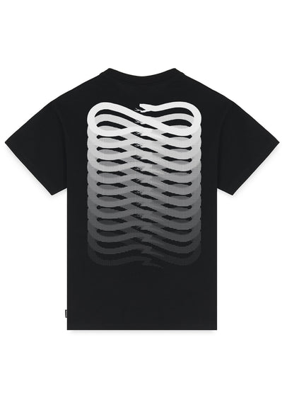 T-SHIRT RIBS PROPAGANDA DA UOMO NERO