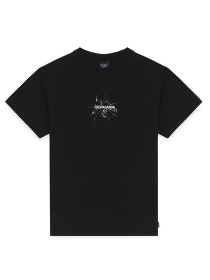 T-SHIRT RIBS PROPAGANDA DA UOMO NERO