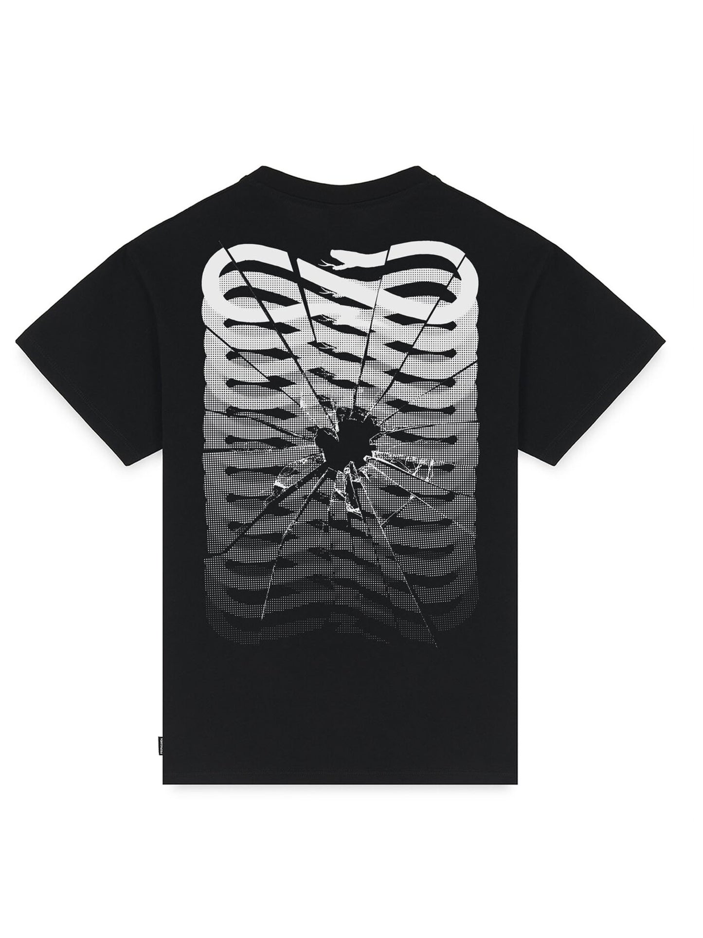 T-SHIRT RIBS PROPAGANDA DA UOMO NERO