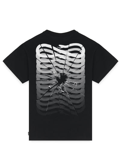 T-SHIRT RIBS PROPAGANDA DA UOMO NERO