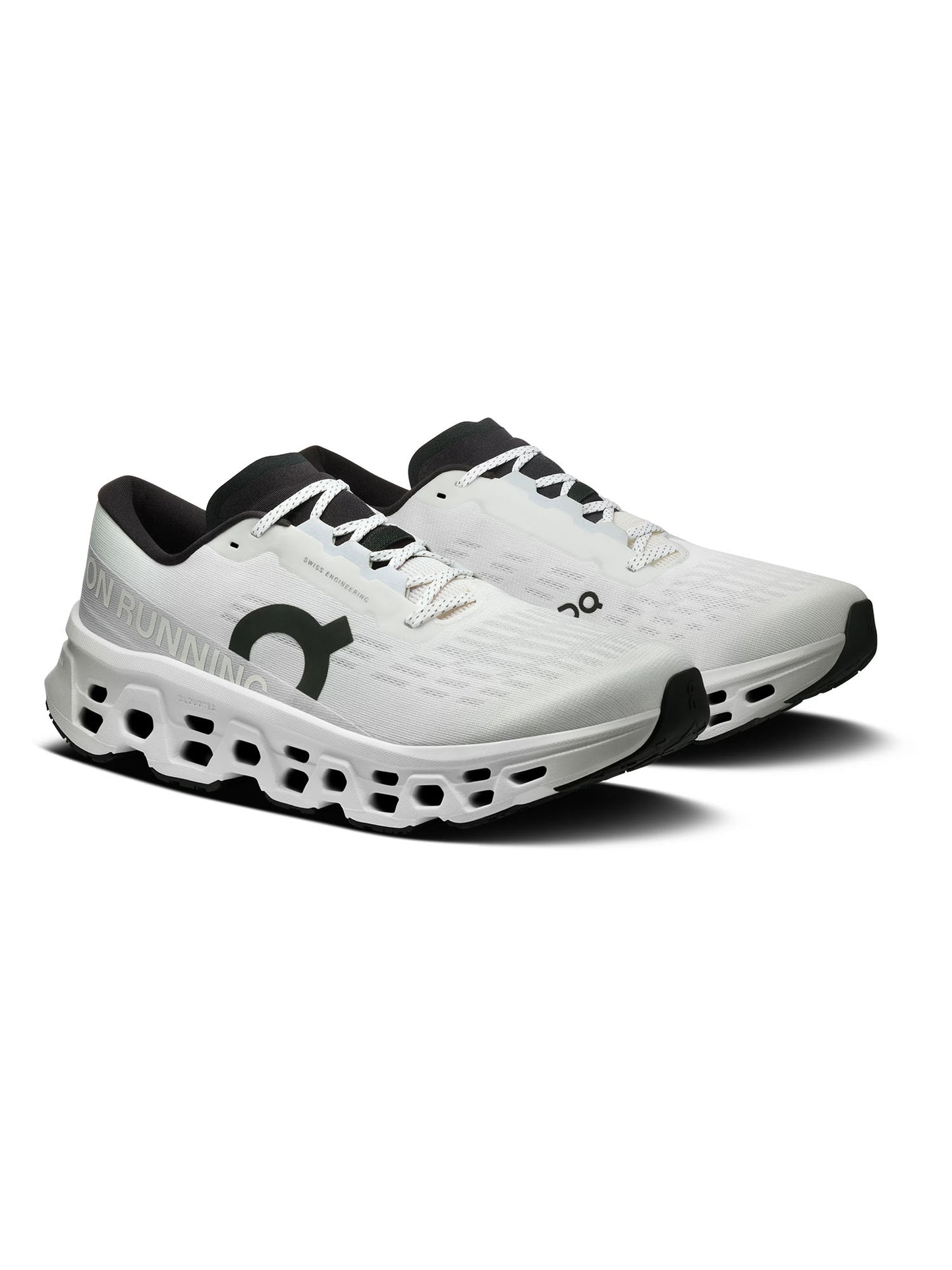 On Cloudmonster 3, scarpa running uomo bianca per performance e comfort