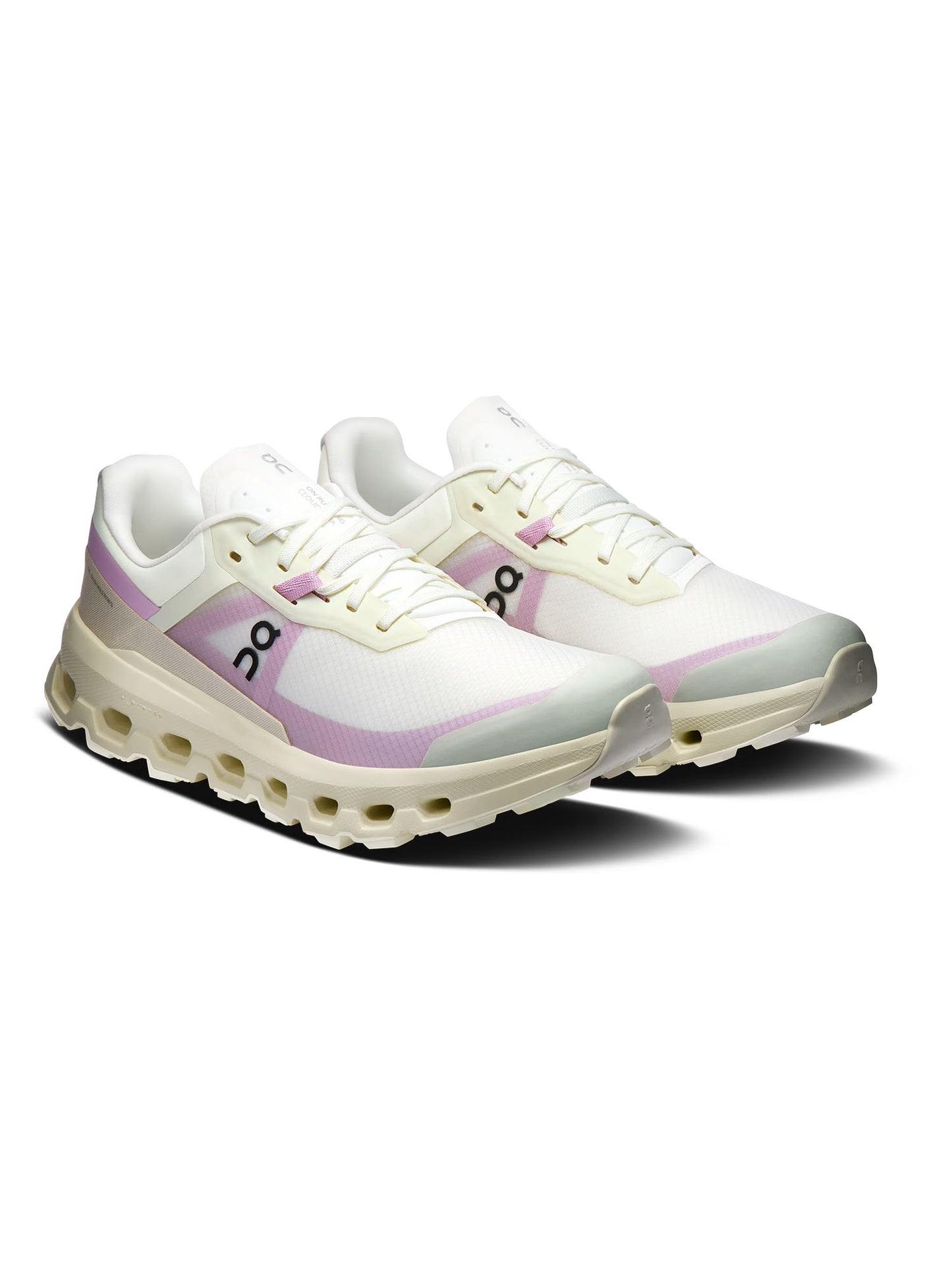 On Cloudvista 2, scarpe da running donna bianche per trail