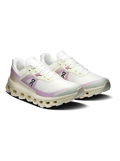 On Cloudvista 2, scarpe da running donna bianche per trail