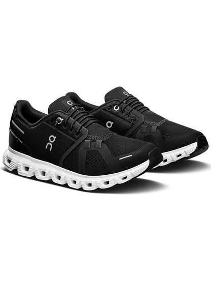 SNEAKERS CLOUD 6 ON DA DONNA NERO BIANCO
