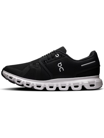 SNEAKERS CLOUD 6 ON DA DONNA NERO BIANCO