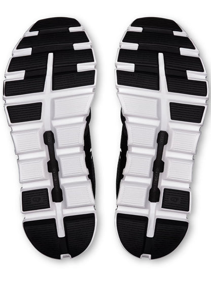 SNEAKERS CLOUD 6 ON DA DONNA NERO BIANCO