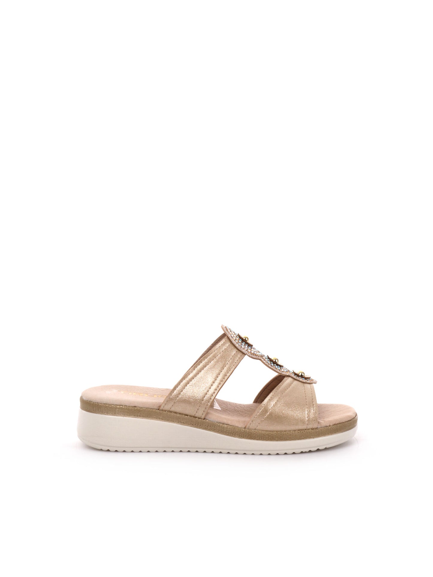 CIABATTA SMERALDA TIGLIO DONNA PLATINO