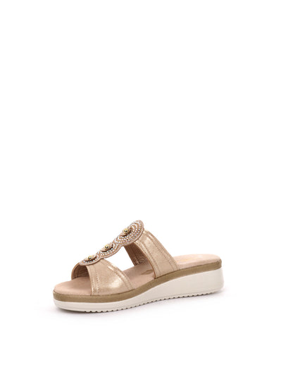 CIABATTA SMERALDA TIGLIO DONNA PLATINO