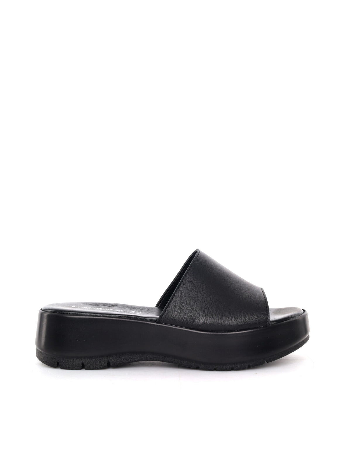 Andrea pierago sanda sandalo basso da donna nero